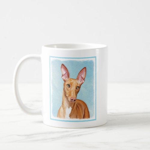 Pharaoh Hound Painting _ Cute Original Dog Art Coffee Mug