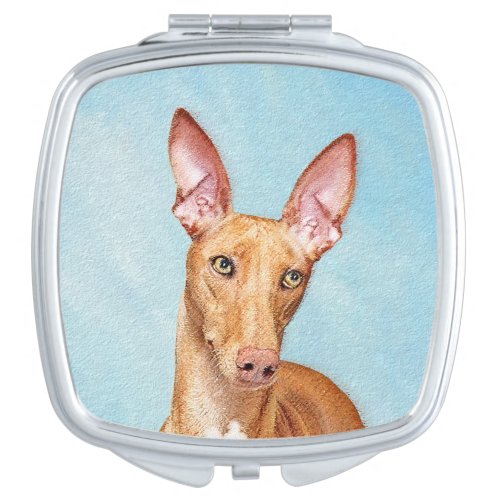 Pharaoh Hound Painting _ Cute Original Dog Art Compact Mirror