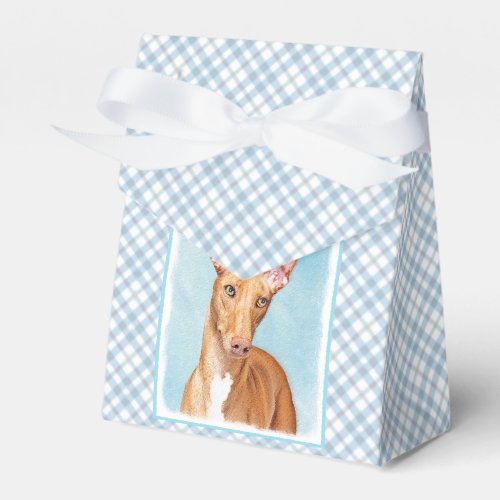Pharaoh Hound Painting _ Cute Original Dog Art Favor Boxes