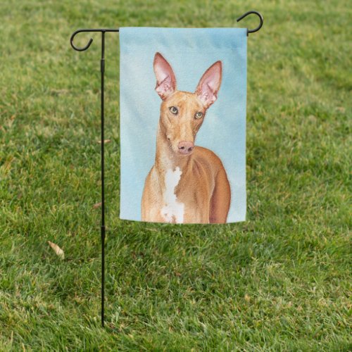 Pharaoh Hound Painting _ Cute Original Dog Art Garden Flag
