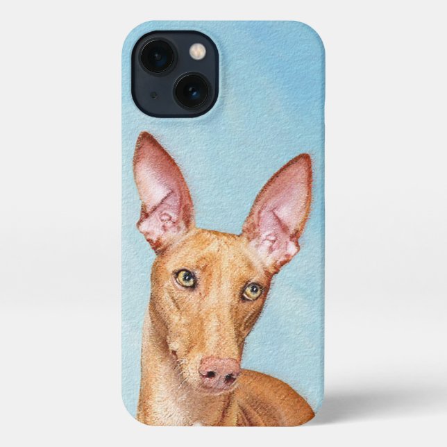 Pharaoh Hound Painting - Cute Original Dog Art iPhone Case (Back)