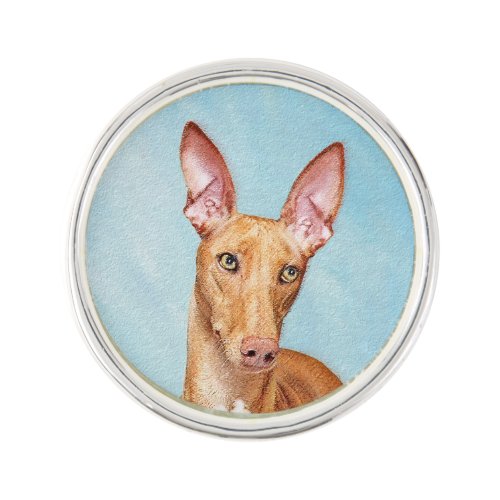 Pharaoh Hound Painting _ Cute Original Dog Art Lapel Pin