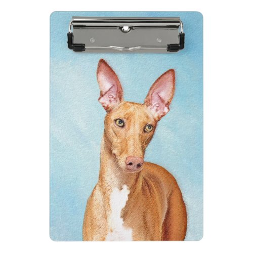 Pharaoh Hound Painting _ Cute Original Dog Art Mini Clipboard