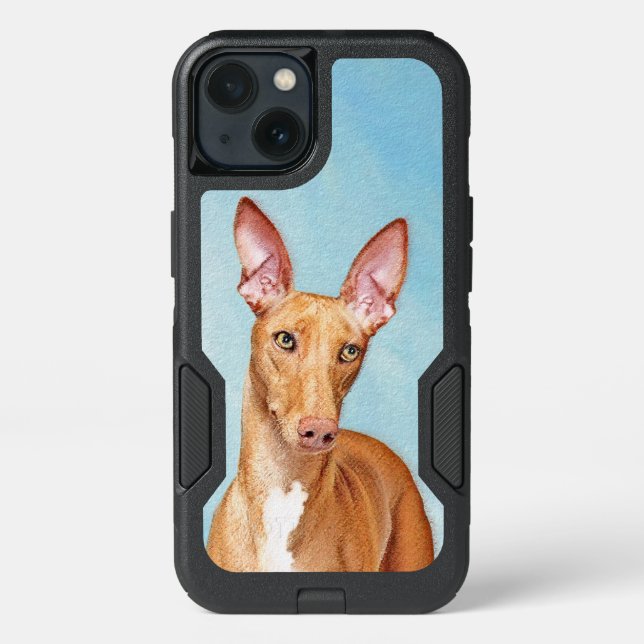 Pharaoh Hound Painting - Cute Original Dog Art Otterbox iPhone Case (Back)