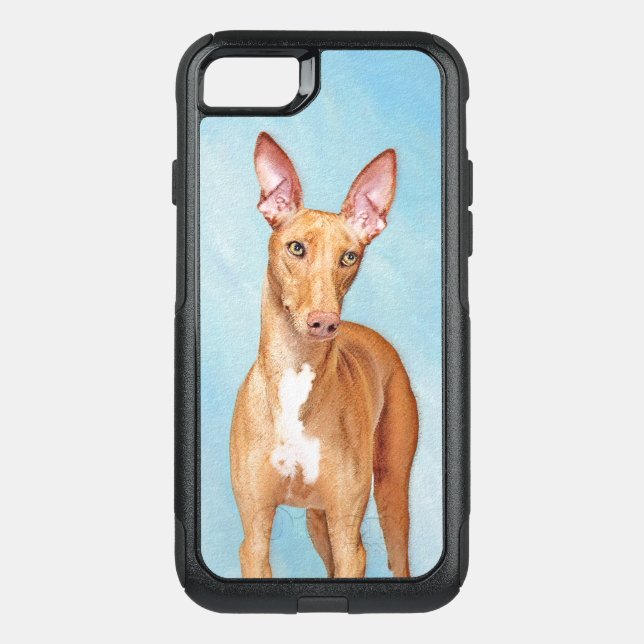 Pharaoh Hound Painting - Cute Original Dog Art Otterbox iPhone Case (Back)