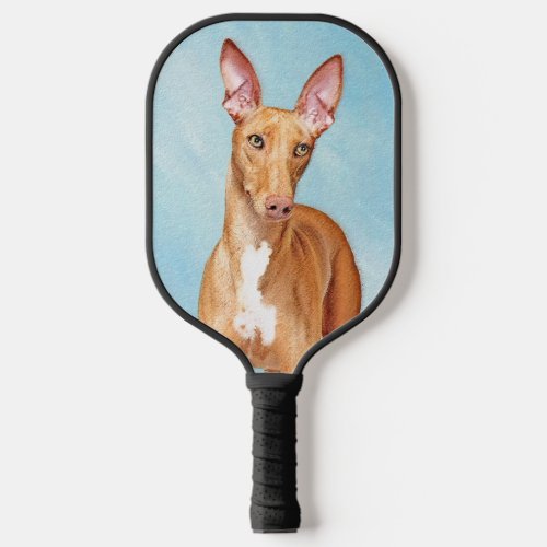 Pharaoh Hound Painting _ Cute Original Dog Art Pickleball Paddle