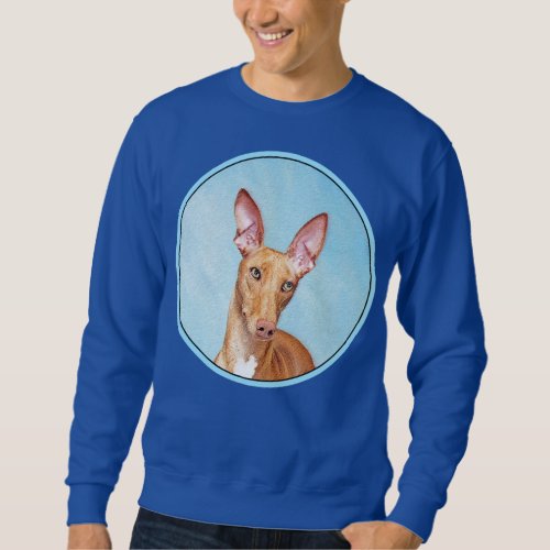 Pharaoh Hound Painting _ Cute Original Dog Art Sweatshirt