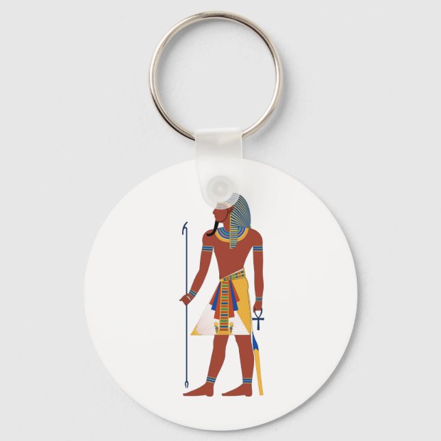 Pharaoh Keychain (Front)