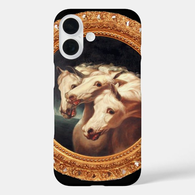 Pharaoh’s Chariot Horses  Case-Mate iPhone Case (Back)