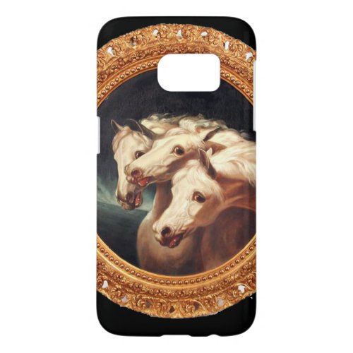 Pharaohs Chariot Horses Monogram Samsung Galaxy S7 Case