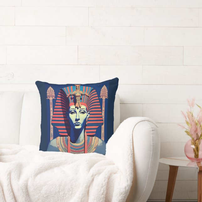 Pharaoh Throw Pillow (Couch)