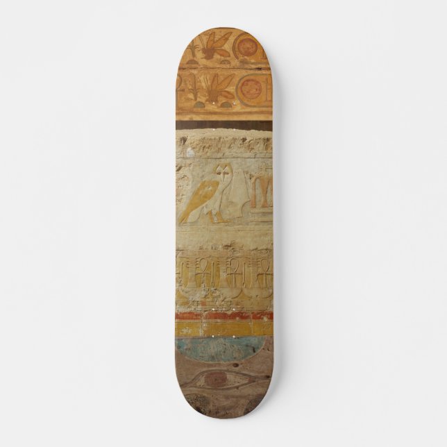 Pharaohnic Hieroglyphics KARNAK TEMPLE Skateboard Deck (Front)