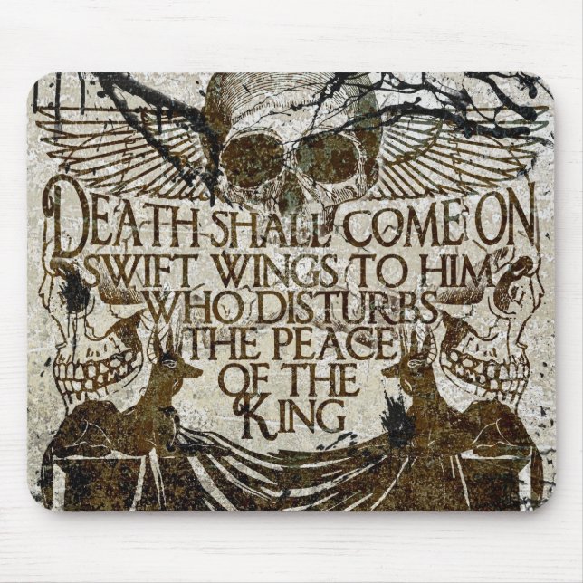 Pharaoh's Curse Mouse Pad (Front)