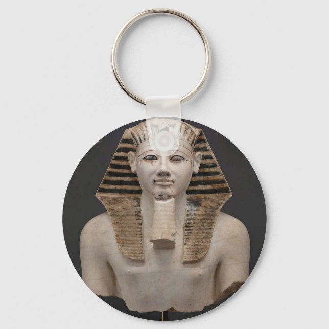 Pharaonic Key Medallion Keychain (Front)