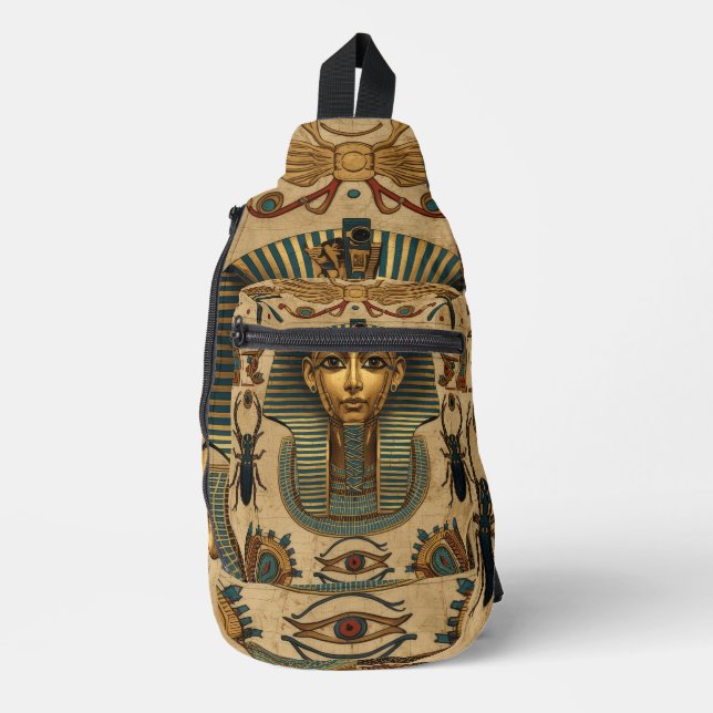 Pharaonic Print |  Sling Bag (Front)