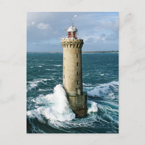 Phare de Kron Finistre France Postcard