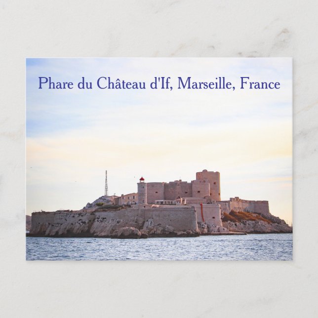 Phare du Château d’If, Marseille, France, Postcard (Front)