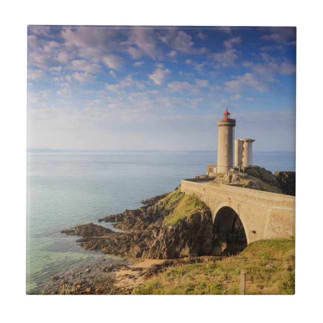 Phare du Petit Minou (Minou Lighthouse) | France Ceramic Tile (Front)