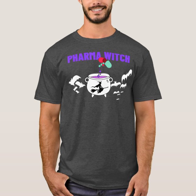 Pharma Witch  Funny Pharmacist Pharmacy Gift T-Shirt (Front)
