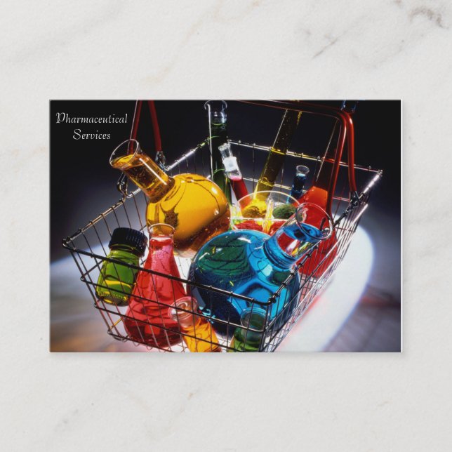 Pharmaceutical business card (Front)