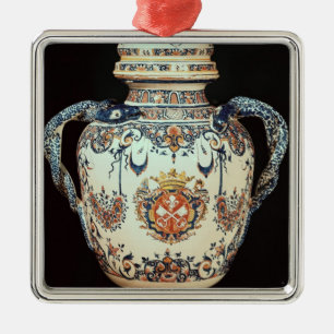 Pharmaceutical jar metal ornament