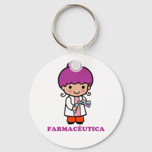 Pharmaceuticals key keychain