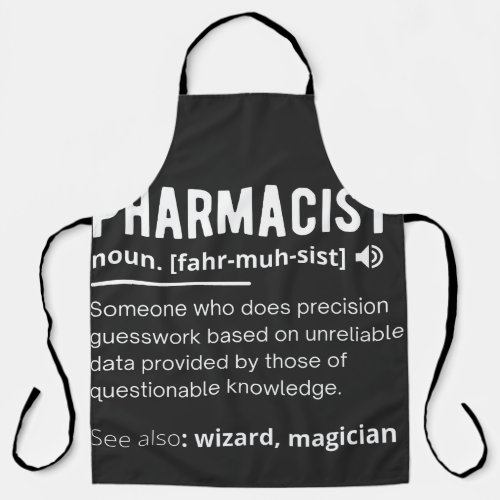 pharmacist apron