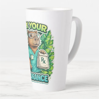 Pharmacist: ask your insurance latte mug