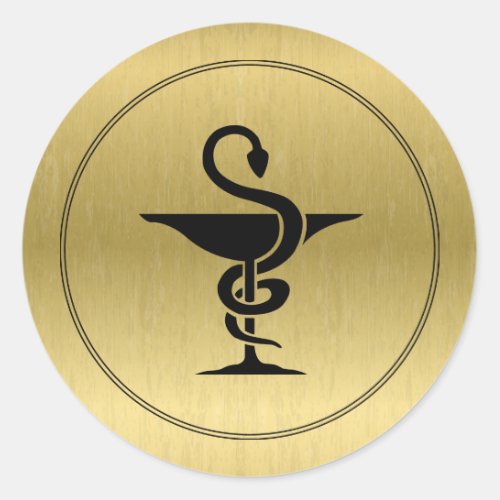 Pharmacist _ Bowl of Hygeia Symbol Sticker