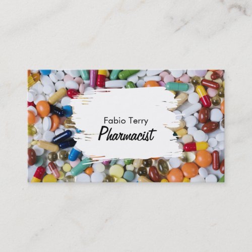 Pharmacist Business Card