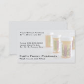 Pharmacist Business Card (Front/Back)