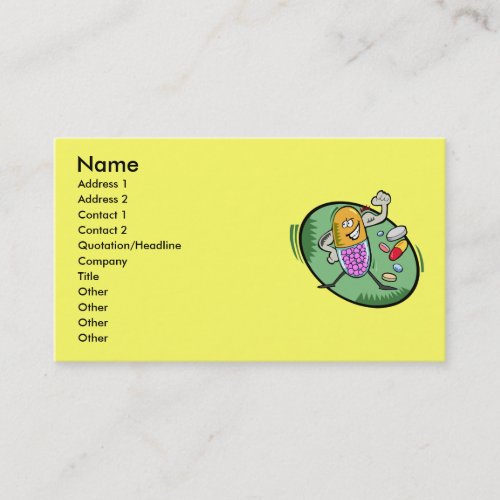 Pharmacist Business Card
