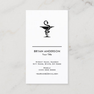 Pharmacist Business Card