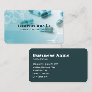 Pharmacist Business Card