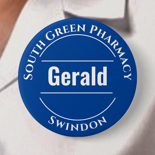 Pharmacist Button Badge (Creator Uploaded)