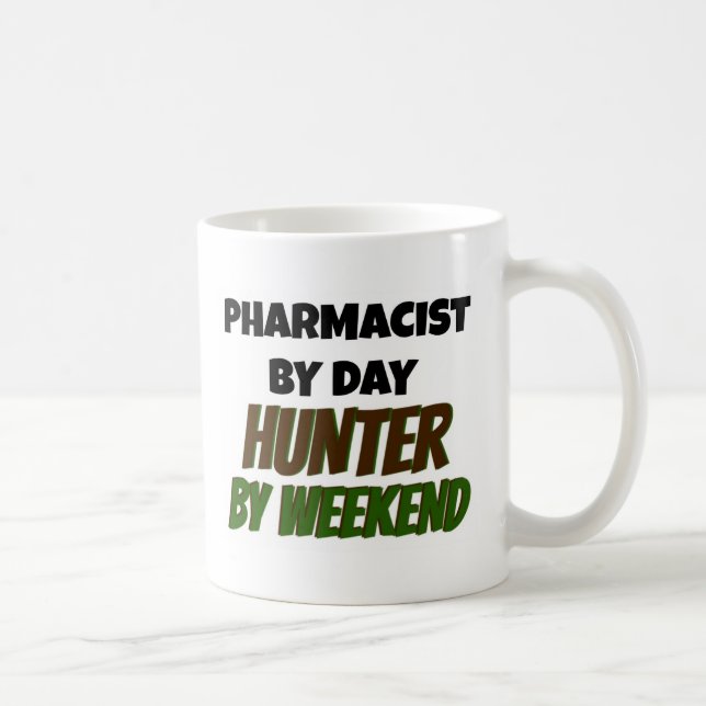 Pharmacist by Day Hunter by Weekend Coffee Mug (Right)