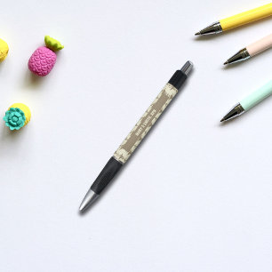 Pharmacist Caduceus Symbol Pattern•Custom Pen