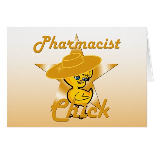 Pharmacist Chick #10 Cards (Front Horizontal)