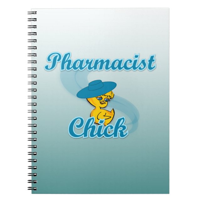 Pharmacist Chick #3 Notebook (Front)