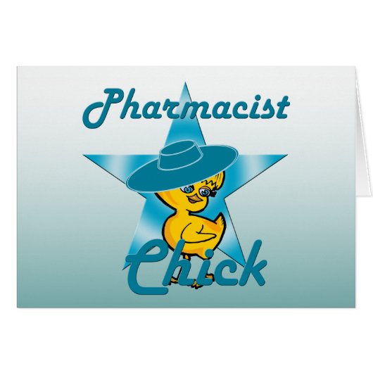 Pharmacist Chick #7 Cards (Front Horizontal)