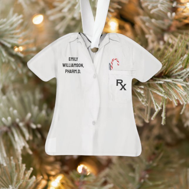 Pharmacist Christmas Collectible Ornament (Tree)