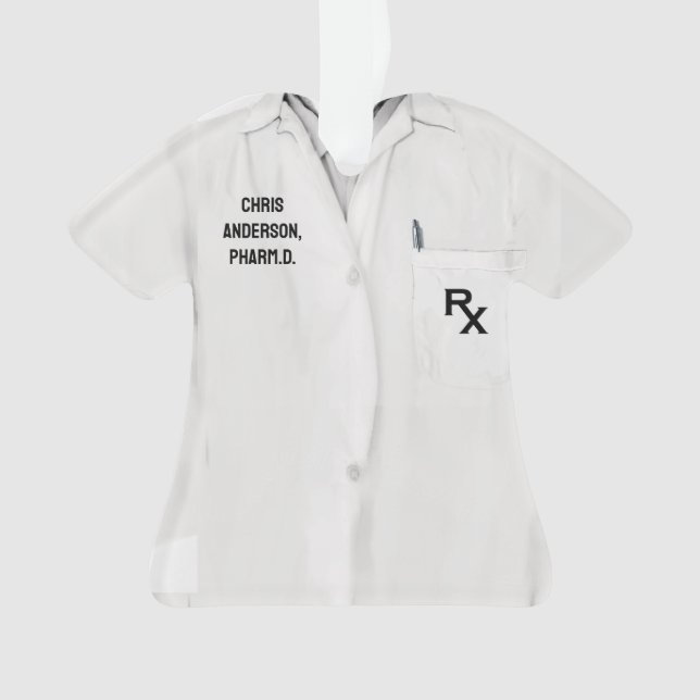 Pharmacist Collectible Ornament (Front)