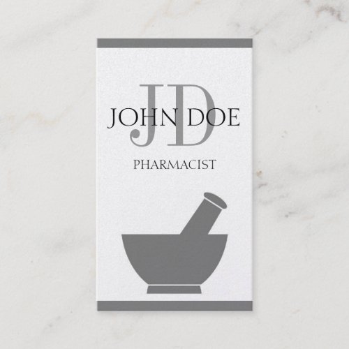 Pharmacist Compounding Pharmacy Mortar Pestle Business Cards