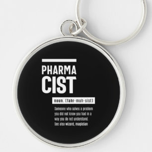 Pharmacist Definition Funny Gift Classic Keychain