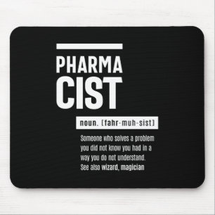 Pharmacist Definition Funny Gift Classic Mouse Pad