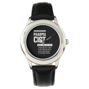 Pharmacist Definition Funny Gift Classic Watch