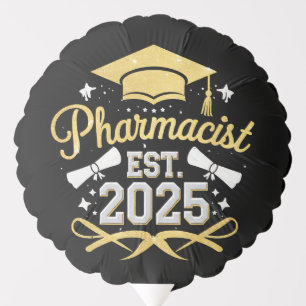 Pharmacist Est 2025 Pharmacy Graduation Balloon