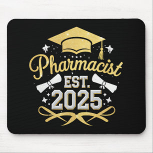 Pharmacist Est 2025 Pharmacy Graduation Mouse Pad