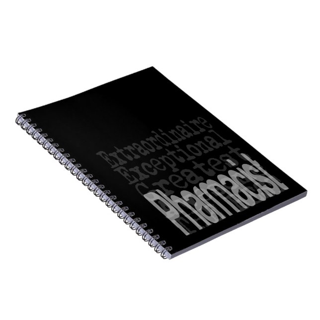 Pharmacist Extraordinaire CUSTOM Notebook (Right Side)
