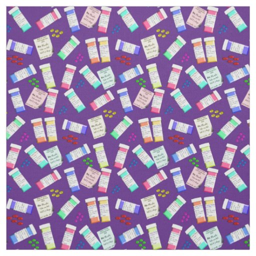Pharmacist Fabric Purple
